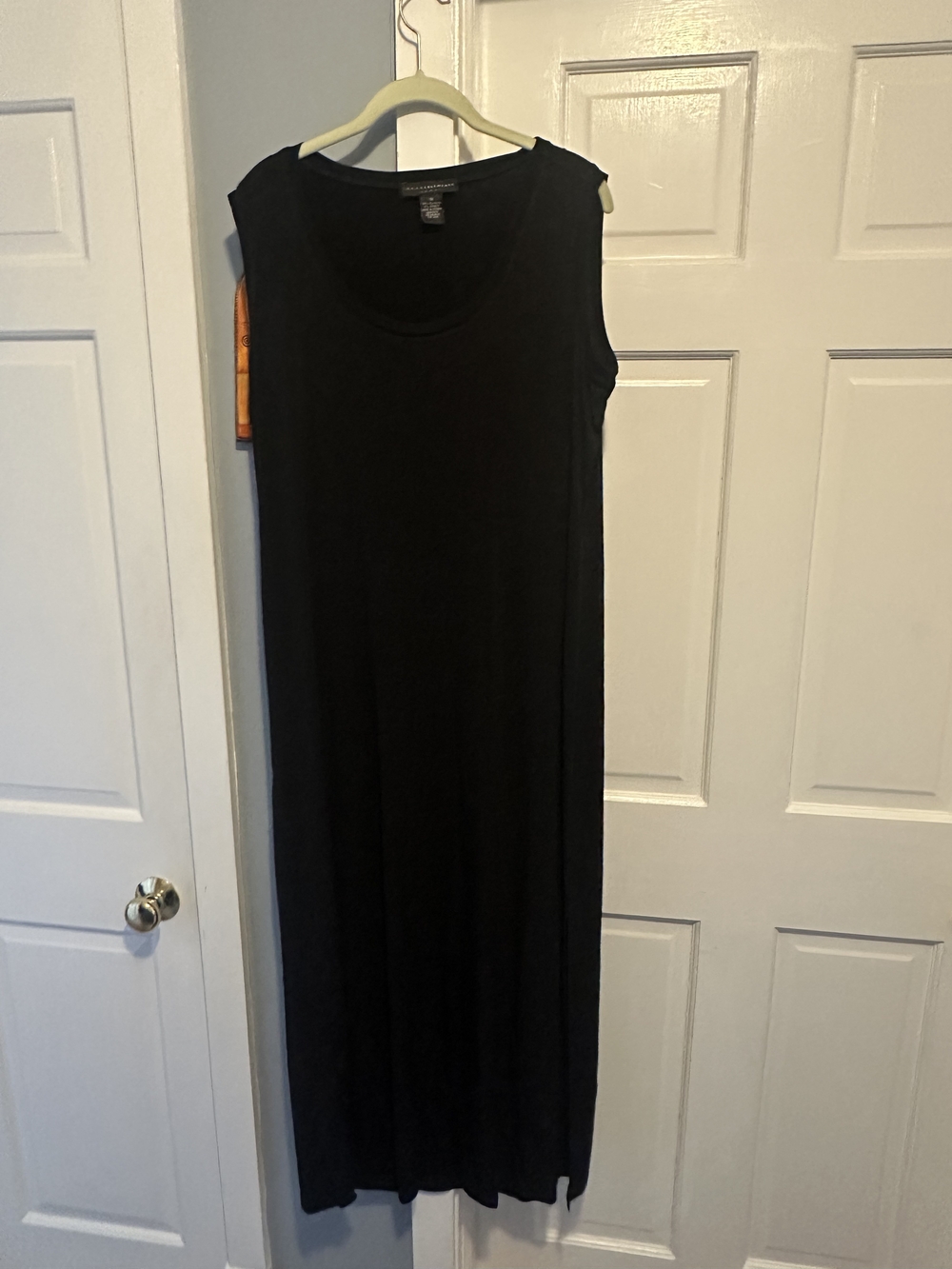 Grace Elements Black Sleeveless Maxi Dress 1X